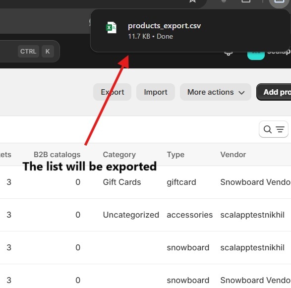 Import the CSV File